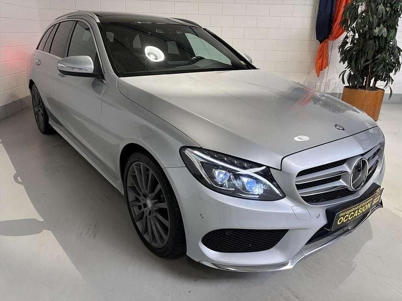 Occasion Mercedes C250 AMG line 211 PK (155 kW) 2014 Grijs Stationwagen