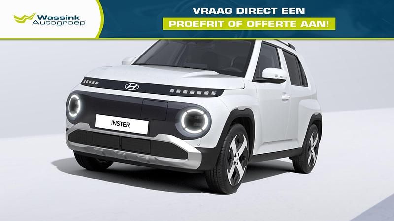 Wit Nieuw 2025 Hyundai Inster Hatchback | € 28.065 - Afbeelding 1/4