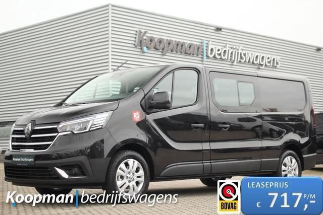 Zwart Nieuw 2024 Renault Trafic Van | € 39.950 (Duur) - Afbeelding 1/4