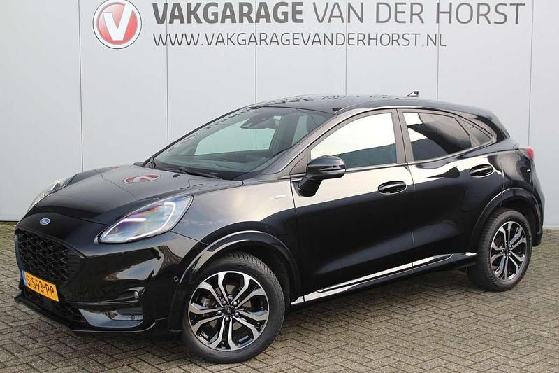 Zwart (metallic) Occasion 2022 Ford Puma ST-Line X SUV | € 20.880 (Eerlijke prijs) - Afbeelding 1/3