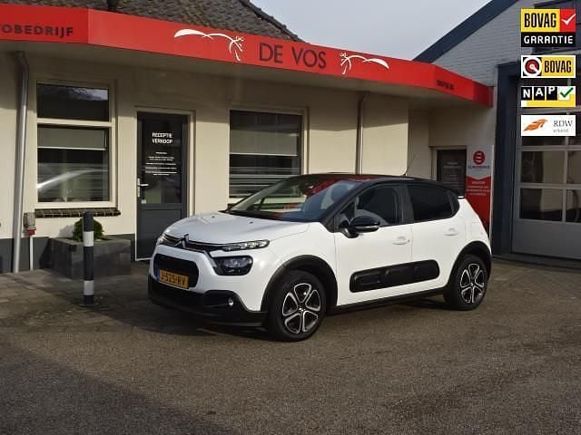 Wit Gebruikt 2020 Citroën C3 Feel Hatchback | € 11.250 (Eerlijke prijs) - Afbeelding 1/4