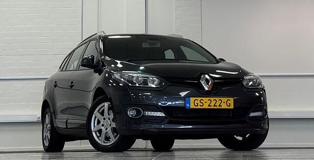 Occasion Renault Mégane GrandTour LIMITED 110 PK (80 kW) 2014 Grijs (metallic) Stationwagen