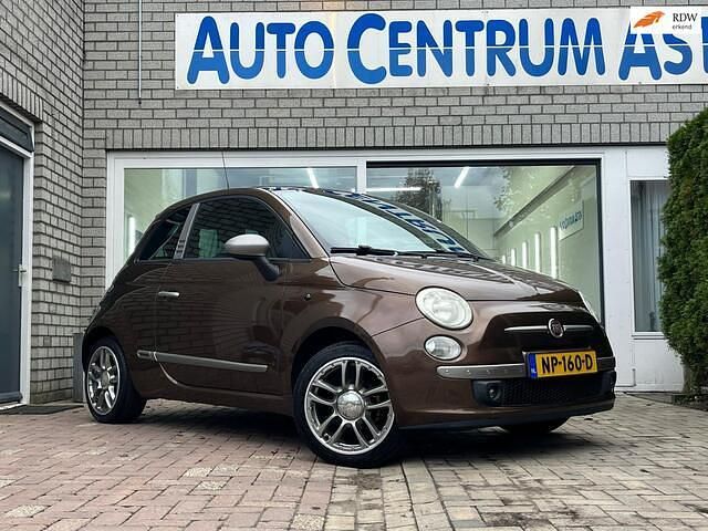Bruin Gebruikt 2010 Fiat 500 Hatchback | € 4.999 (Eerlijke prijs) - Afbeelding 1/4