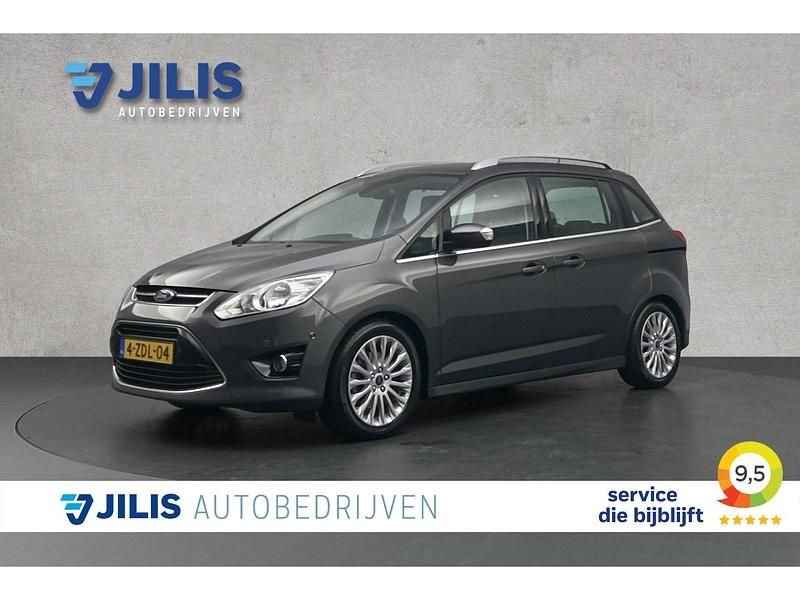 Grijs, metallic lak Gebruikt 2014 Ford Grand C-Max MPV | € 6.950 (Goede deal) - Afbeelding 1/3