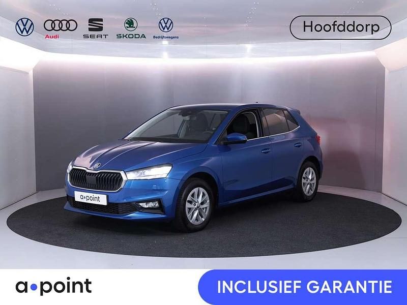 Occasion Skoda Fabia Business Line 95 PK (69 kW) 2024 Blauw Hatchback