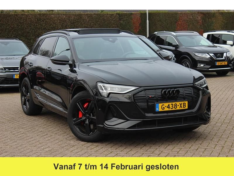 Zwart (metallic) Occasion 2019 Audi e-tron S-Line SUV | € 24.900 (Eerlijke prijs) - Afbeelding 1/4