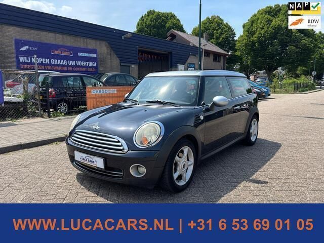 Zwart Gebruikt 2008 Mini Cooper Clubman Stationwagen | € 2.295 (Super prijs) - Afbeelding 1/4