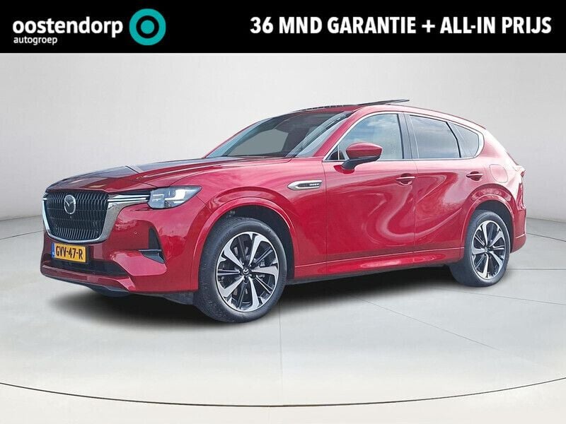 Rood Gebruikt 2023 Mazda CX-60 Takumi-Line SUV | € 38.950 (Goede deal) - Afbeelding 1/4