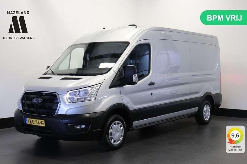 Grijs Gebruikt 2021 Ford Transit Van | € 15.950 (Goede deal) - Afbeelding 1/3
