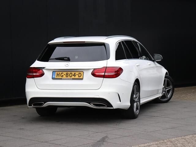 Occasion Mercedes C200 AMG line 184 PK (135 kW) 2015 Wit Stationwagen