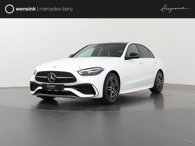 Wit Nieuw 2025 Mercedes C180 Business Sedan | € 65.702 (Eerlijke prijs) - Afbeelding 1/4