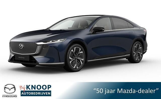 Blauw Nieuw 2025 Mazda 6e Takumi-Line Hatchback | € 46.040 (Eerlijke prijs) - Afbeelding 1/4