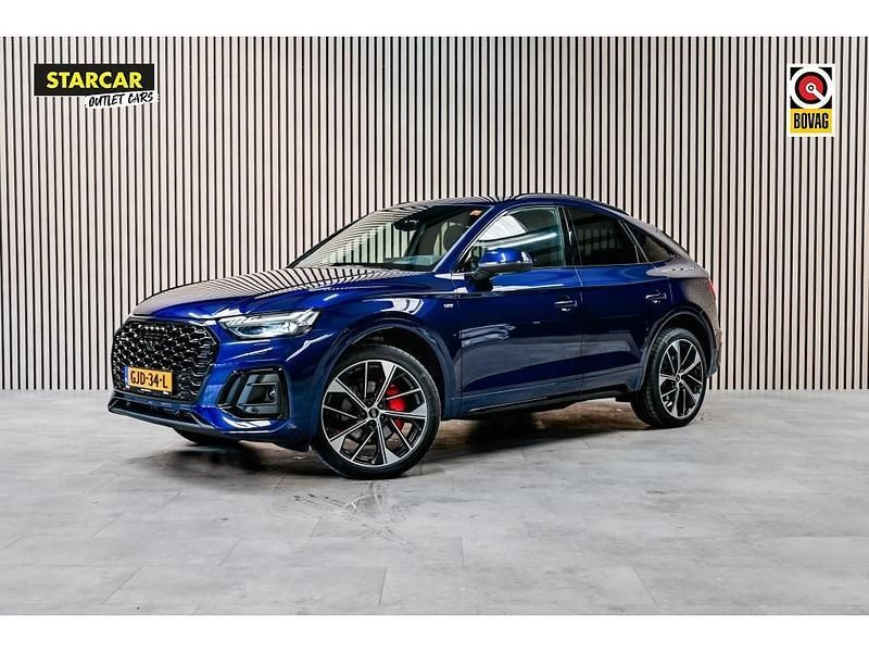 Blauw Gebruikt 2023 Audi Q5 Sportback S-Line SUV | € 83.500 - Afbeelding 1/4