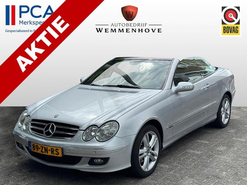 Occasion Mercedes CLK200 Avantgarde 184 PK (135 kW) 2008 Grijs Cabriolet