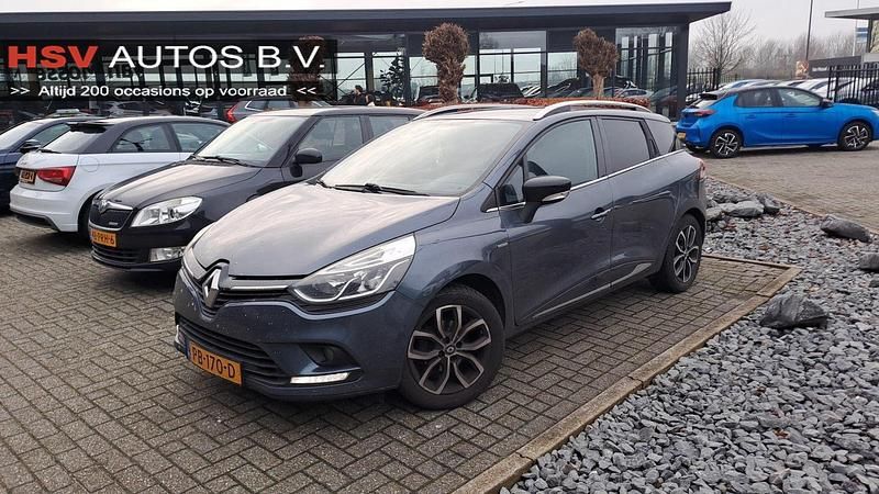 Grijs Gebruikt 2017 Renault Clio GrandTour LIMITED Stationwagen | € 5.450 (Eerlijke prijs) - Afbeelding 1/3