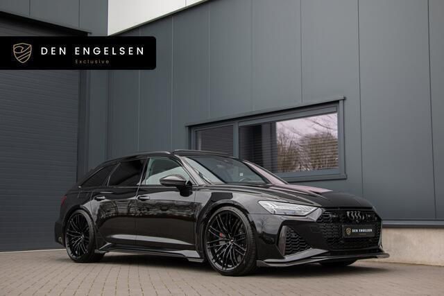 Zwart, metallic lak Gebruikt 2021 Audi RS6 S-Line Stationwagen | € 169.950 - Afbeelding 1/4