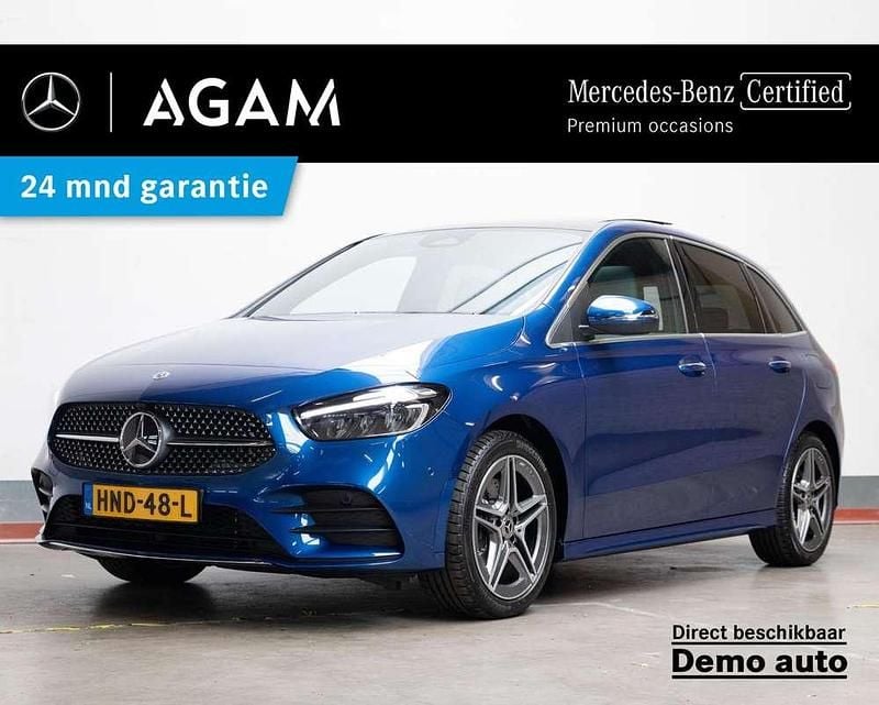 Blauw Gebruikt 2025 Mercedes B250e AMG line MPV | € 42.950 (Super prijs) - Afbeelding 1/4