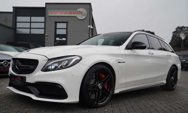 Wit Gebruikt 2017 Mercedes C63 AMG AMG Stationwagen | € 43.950 (Super prijs) - Afbeelding 1/4
