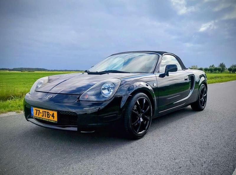 Zwart Gebruikt 2001 Toyota MR2 Edition Cabriolet | € 5.950 (Super prijs) - Afbeelding 1/4