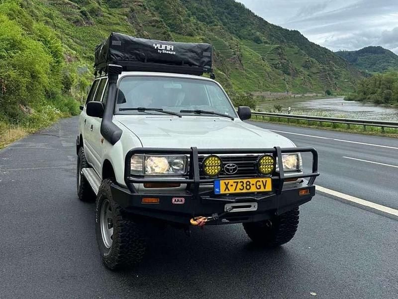 Wit Gebruikt 1997 Toyota Land Cruiser SUV | € 17.000 (Super prijs) - Afbeelding 1/4