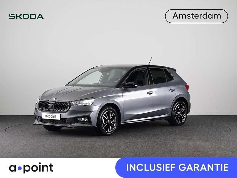 Grijs Occasion 2024 Skoda Fabia Monte Carlo Hatchback | € 20.949 (Eerlijke prijs) - Afbeelding 1/3