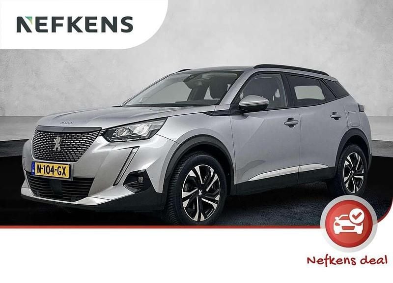 Grijs Gebruikt 2021 Peugeot 2008 Allure SUV | € 16.880 (Goede deal) - Afbeelding 1/3