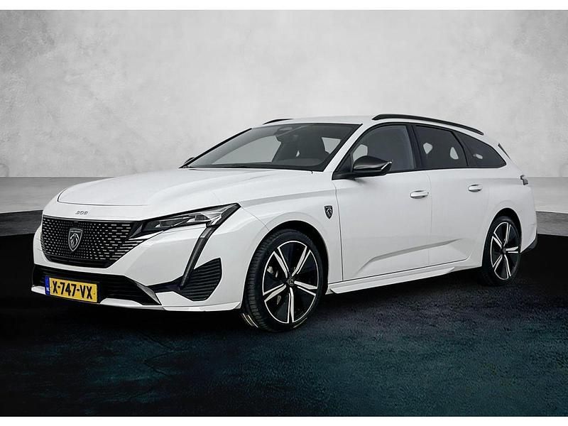 Wit Gebruikt 2024 Peugeot 308 GTi Stationwagen | € 27.920 (Eerlijke prijs) - Afbeelding 1/1