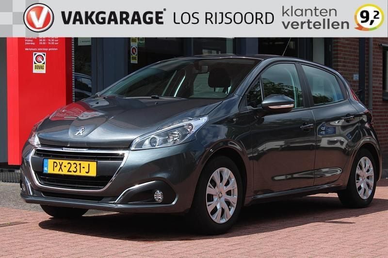 Grijs Gebruikt 2017 Peugeot 208 Hatchback | € 8.045 (Goede deal) - Afbeelding 1/4