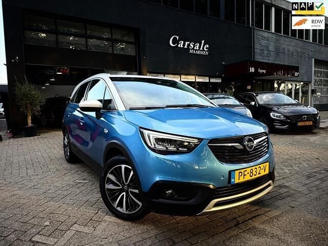 Blauw Gebruikt 2017 Opel Crossland X Innovation SUV | € 9.150 (Eerlijke prijs) - Afbeelding 1/4