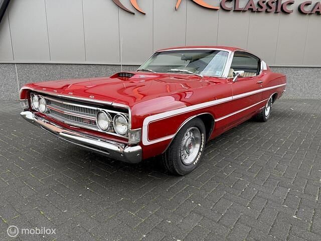 Rood Gebruikt 1969 Ford Torino Fastback Coupé | € 40.000 - Afbeelding 1/4