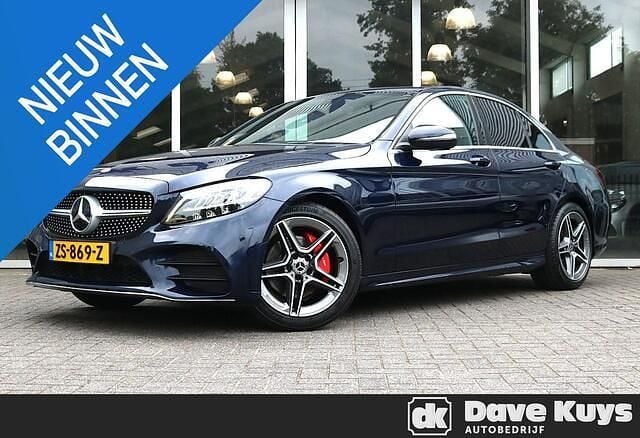 Blauw Gebruikt 2019 Mercedes C180 Business Sedan | € 26.950 (Eerlijke prijs) - Afbeelding 1/4