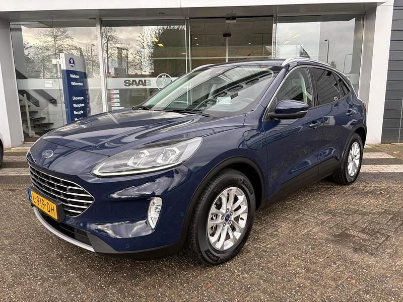 Blauw Gebruikt 2021 Ford Kuga Titanium X SUV | € 16.940 (Super prijs) - Afbeelding 1/4