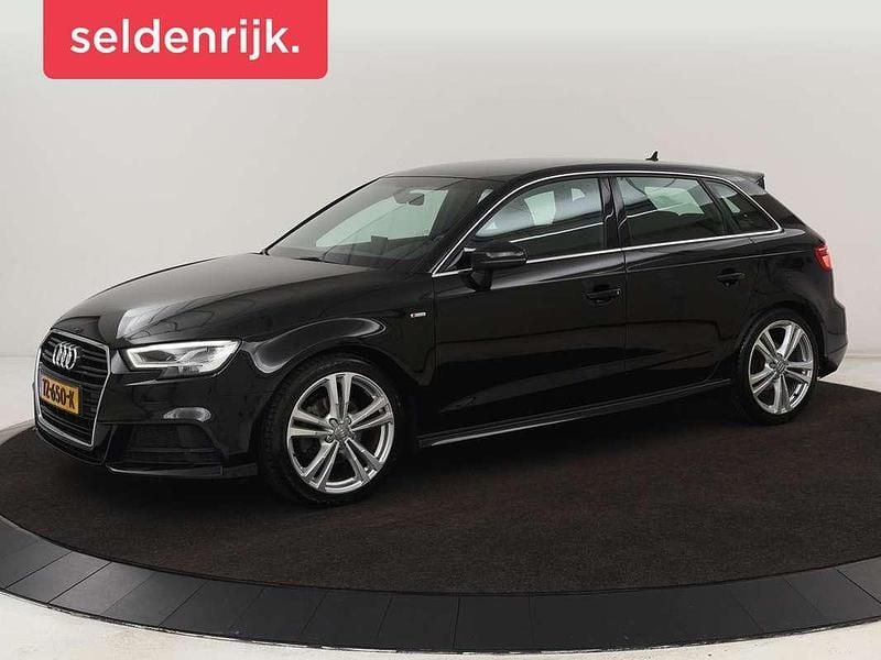 Zwart Gebruikt 2018 Audi A3 S-Line Hatchback | € 14.200 (Goede deal) - Afbeelding 1/4