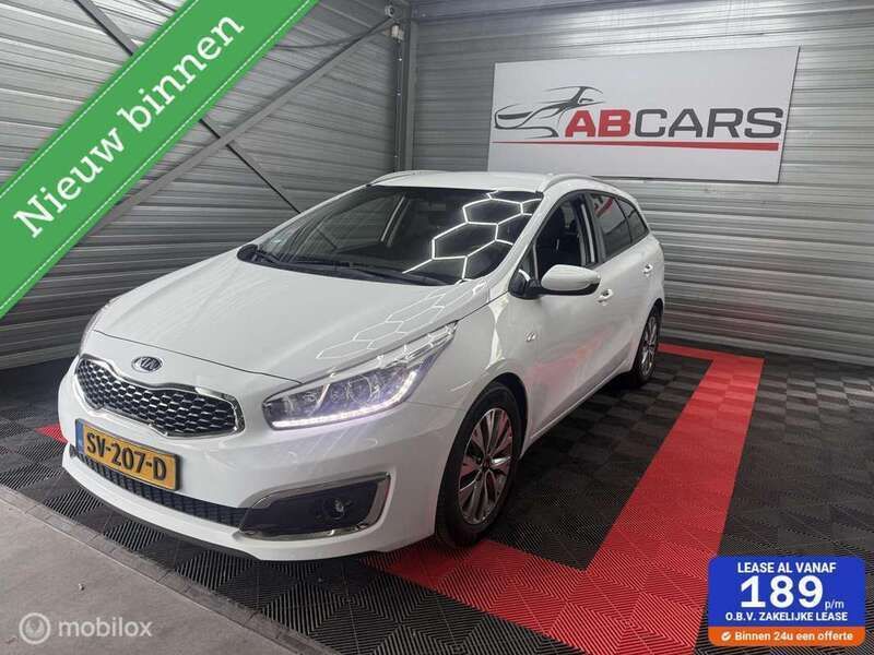 Wit Gebruikt 2018 Kia Ceed Sportswagon Stationwagen | € 11.495 (Eerlijke prijs) - Afbeelding 1/4