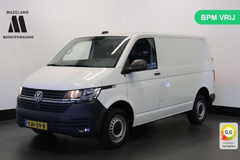 Wit Gebruikt 2021 VW T6.1 Highline Van | € 17.900 (Goede deal) - Afbeelding 1/4