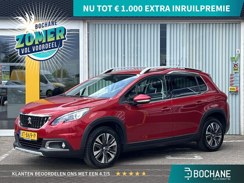 Rood Gebruikt 2019 Peugeot 2008 Allure SUV | € 14.245 (Super prijs) - Afbeelding 1/4