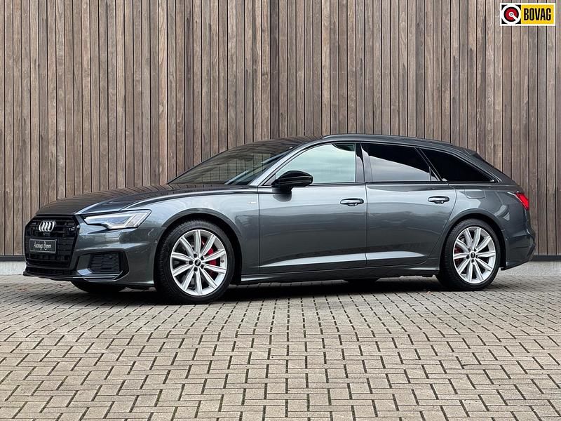 Grijs Gebruikt 2021 Audi A6 Competition Stationwagen | € 41.900 (Super prijs) - Afbeelding 1/4
