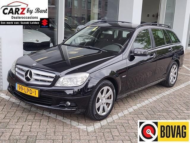 Zwart Gebruikt 2010 Mercedes C180 Business Stationwagen | € 6.445 (Eerlijke prijs) - Afbeelding 1/4