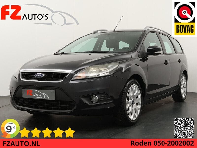 Zwart Gebruikt 2009 Ford Focus Trend Stationwagen | € 2.245 (Eerlijke prijs) - Afbeelding 1/4