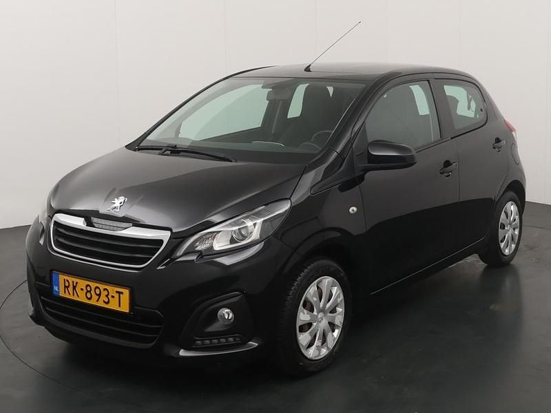 Zwart Occasion 2018 Peugeot 108 Active Hatchback | € 4.950 (Super prijs) - Afbeelding 1/4