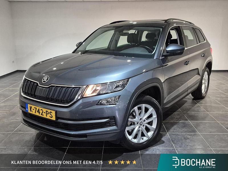 Grijs Occasion 2021 Skoda Kodiaq Ambition SUV | € 27.694 (Eerlijke prijs) - Afbeelding 1/4