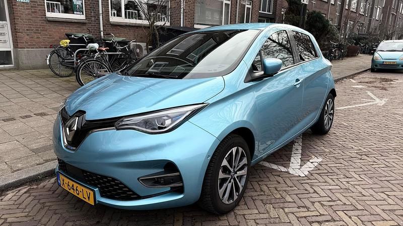 Blauw Occasion 2020 Renault Zoe Bose Edition Hatchback | € 10.000 (Super prijs) - Afbeelding 1/4
