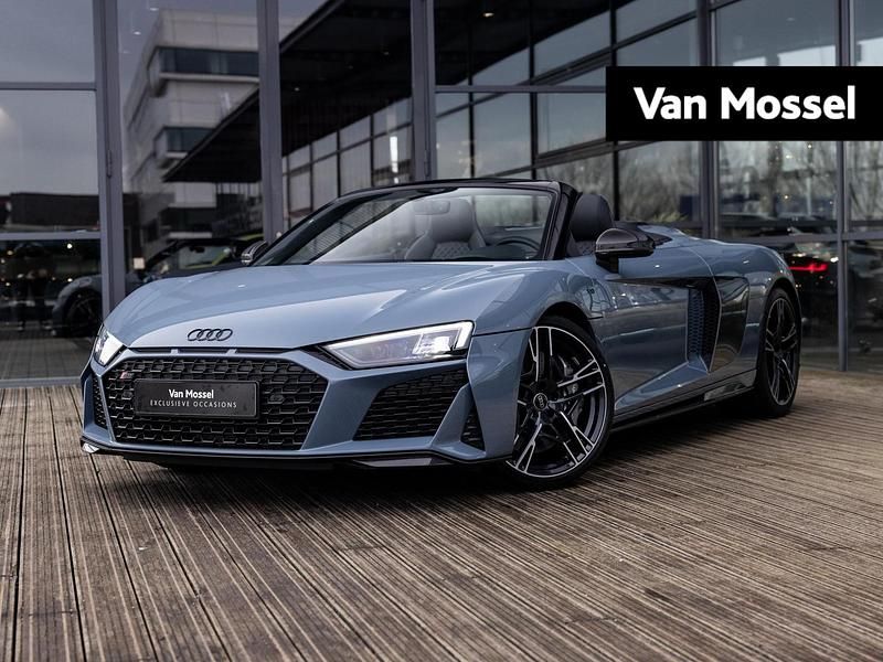 Grijs Gebruikt 2024 Audi R8 Spyder Performance Cabriolet | € 279.900 - Afbeelding 1/4