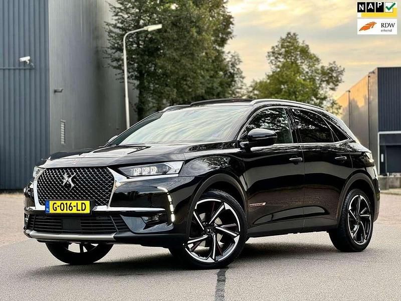 Zwart Gebruikt 2018 DS Automobiles DS7 Crossback SUV | € 21.000 (Iets duurder) - Afbeelding 1/4