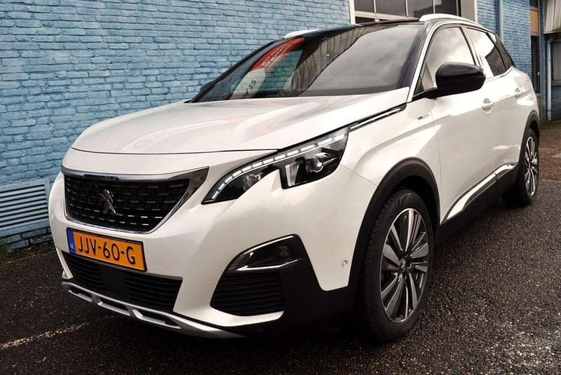 Wit Gebruikt 2020 Peugeot 3008 GT SUV | € 21.850 - Afbeelding 1/4
