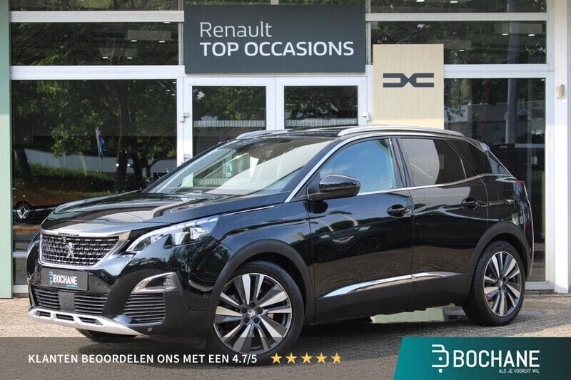 Zwart Gebruikt 2020 Peugeot 3008 SUV | € 23.745 (Super prijs) - Afbeelding 1/4