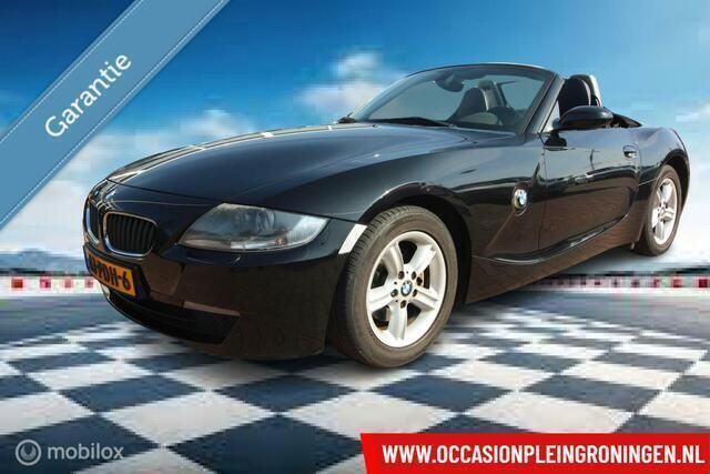 Zwart Gebruikt 2007 BMW Z4 Executive Cabriolet | € 9.950 (Eerlijke prijs) - Afbeelding 1/4