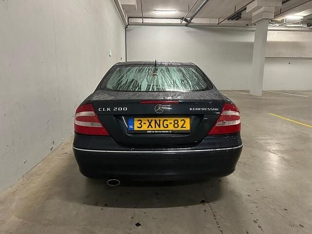 Occasion Mercedes CLK200 Elegance 163 PK (119 kW) 2005 Blauw (metallic) Coupé