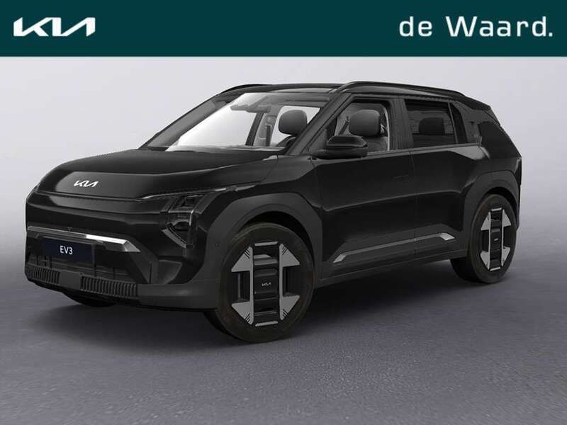 Zwart, metallic lak Nieuw 2024 Kia EV3 3 SUV | € 38.990 (Eerlijke prijs) - Afbeelding 1/4