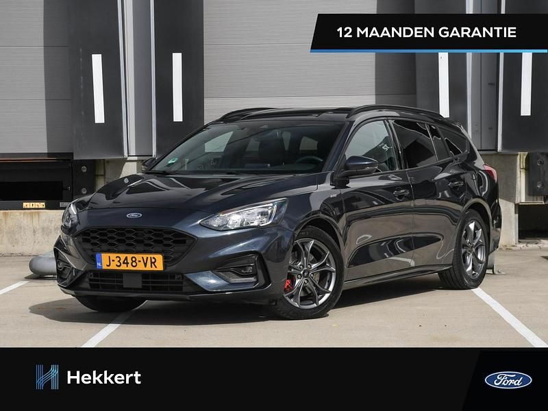 Blauw Gebruikt 2020 Ford Focus ST-Line X Stationwagen | € 23.995 (Eerlijke prijs) - Afbeelding 1/4